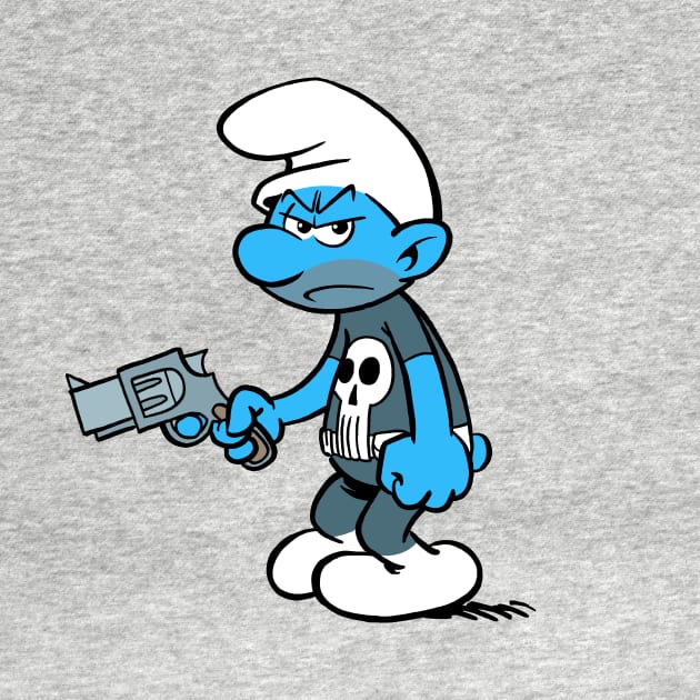 Punishing Smurf by ticulin